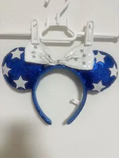 ディズニー カチューシャ 星柄ブルースパンコール