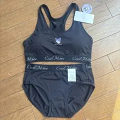 【新品】CECIL McBEE×KUROMI ブラショーツ上下セット　Mサイズ