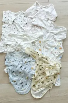 【まとめ売り】 新生児 肌着 7枚セット 50〜60サイズ
