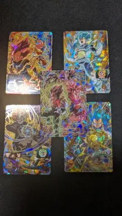 スーパードラゴンボールヒーローズ／ベジータUR微傷セットのサムネイル