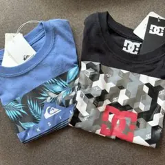 QUIKSILVER DC キッズ Tシャツ 2枚セット