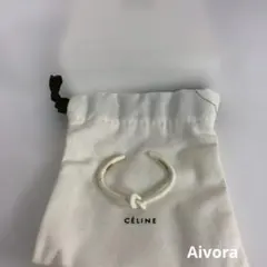 CELINE セリーヌ ノット エクストラシン ブレスレット ホワイト バングルのサムネイル