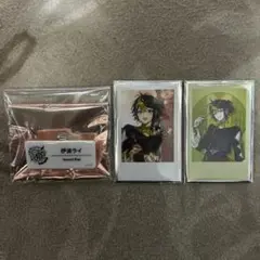 にじさんじ ネームバッジとランダムチェキ風カード 伊波ライ