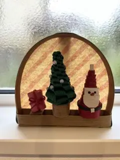 【クラフトバンド】　クリスマスオブジェ