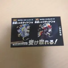 ポケモン 色違いミライドン・コライドン