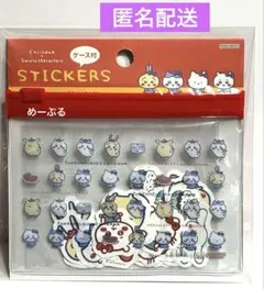 ちいかわ×サンリオキャラクターズ　【ケース付フレークシール 】
