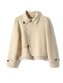 ジャケット(ウール90%，カシミヤ10%)