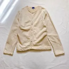 45RPM コットン　長袖　スナップ　スウェット　カーディガン サイズ1のサムネイル