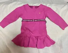 【ケイト・スペードピンク】フリルワンピース