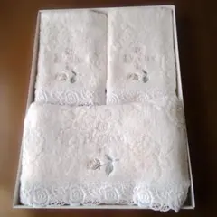 Elegance タオルセット レース刺繍のサムネイル