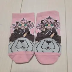 スパイファミリー アーニャ 靴下 19-24cm キッズ