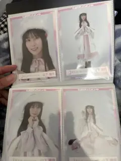 櫻坂46 山下瞳月 生写真 2023年クリスマス衣装 コンプ4種