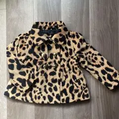 ベビーギャップ　ヒョウ柄　アウター　ダブルコート　ジャケット　おしゃれ　110
