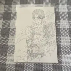 進撃の巨人　映画特典　ビジュアルカード　リヴァイ