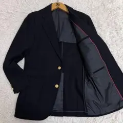 美品✨J.PRESS ジャケット 紺ブレ 金ボタン 段返り 秋冬ウール ネイビー