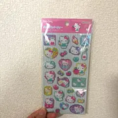 ポップデコパーティー　ラメきらクリスタルシール　ハローキティ