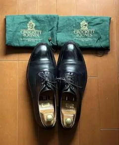 スミヨン　　　　　　　　　　　　　　　　　【極美品】クロケット＆ジョーンズ 極上☆クロケット&ジョーンズ 8F【☆GROSVENOR/248ラスト