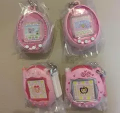 匿名配送　たまごっち　ガチャ　ミニチュアチャームコレクション　ピンクセット