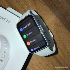 HUAWEI Band 11 Aluminum Edition　ホワイト