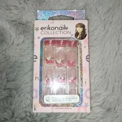 未使用　erikonail ハートデザイン 24個入り　黒崎えり子ネイルチップ