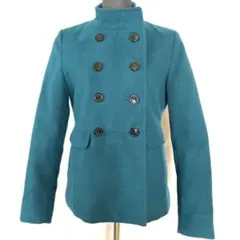 Pコート Mサイズ位 青緑色