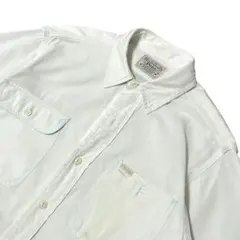 80s Ralph Lauren“ラルフローレン“白タグ ワークシャツ