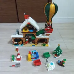 LEGO クリスマス 冬の街並み ジオラマセット
