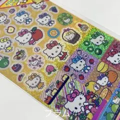 サンリオキャラクターズ キラッとシール ホログラムシール シール交換 フルーツ