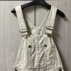 Lee アイボリー オーバーオール