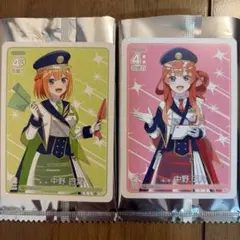 五等分の花嫁 × JR東海 中野四葉 中野五月 限定PRカード