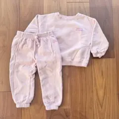 ZARA スウェットセット 3歳 98cm 淡いピンク
