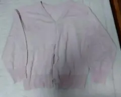 earth music&ecology ライトピンク カーディガン