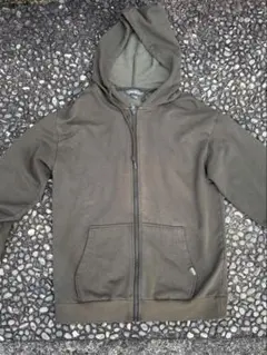 y2k 00s eddie bauer zip hoodieオリーブ