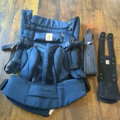 【超美品】エルゴベビー オムニ360 クールエア　ミッドナイトブルー　メッシュ