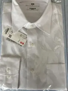 UNIQLO スーパーノンアイロンスリムシャツ　長袖　Lサイズ　新品未使用