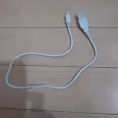 USBケーブル USB-A to Micro B ホワイト
