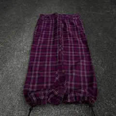 00s archive OAKLEY check pants y2k teck