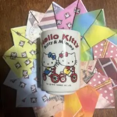 昭和レトロ　1975年　 サンリオ　ハローキティ　キティ　湯呑み