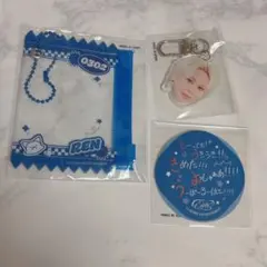 【JO1】川尻蓮 3点セット 顔面 アクキー ステッカー 缶バホルダー