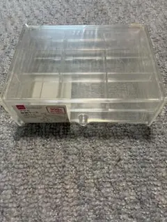 DAISO アクセ収納ケース 2段タイプ クリア