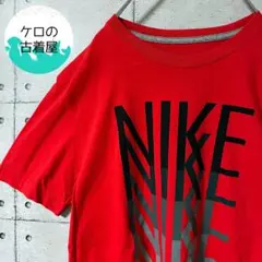 NIKE ナイキ AIR プリント Tシャツ L レッド メンズ
