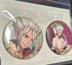Dr.STONE マルイ　石神千空　箔押し　缶バッジセット　対話