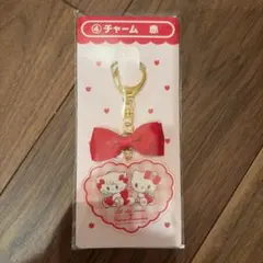 Sanrio characters アクリルチャーム 赤　サンリオ当たりくじ