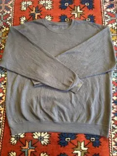 FRUIT OF THE LOOM グレー 無地スウェット　XL