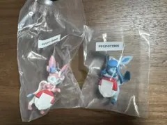 ポケモン　一番くじ　F賞　街歩きちらりんフレンズ　ニンフィア　グレイシア