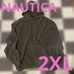 NAUTICA（ノーティカ） プルオーバーパーカー　2XL ×グレーのサムネイル