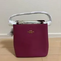 新品未使用】COACH ショルダーバッグ Bright Violet - メルカリ