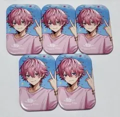 STPRfamily ランダムスクエア缶バッジ すとぷり さとみくん