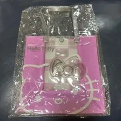 希少 2005年　Hello Kitty ジェルトートバッグ ピンク