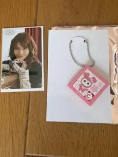 TWICE THIS IS FOR FCくじ モモ パズルキーホルダー　トレカ付